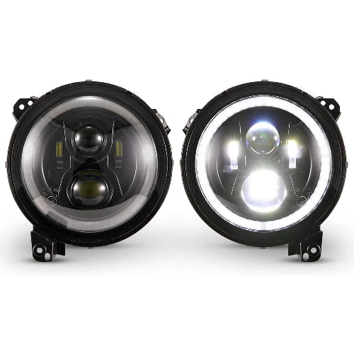1. Kiwi Master 9 Inch LED Headlights
