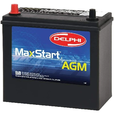 2. Delphi BU905P MaxStart A.G.M. Premium Automotive Battery, Group Size 51P