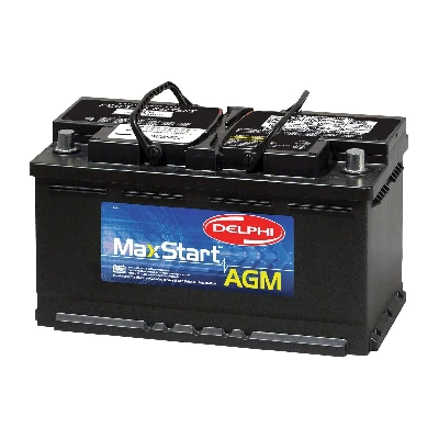 1. Delphi BU9049 MaxStart AGM Premium Automotive Battery, Group Size 49