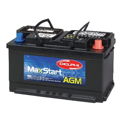 2. Â Delphi BU9090R MaxStart AGM Premium Automotive Battery, Group Size 94R