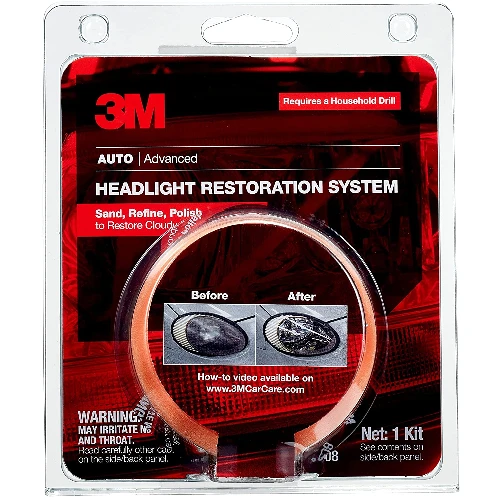 2. 3M 39008 Headlight Lens Restoration System