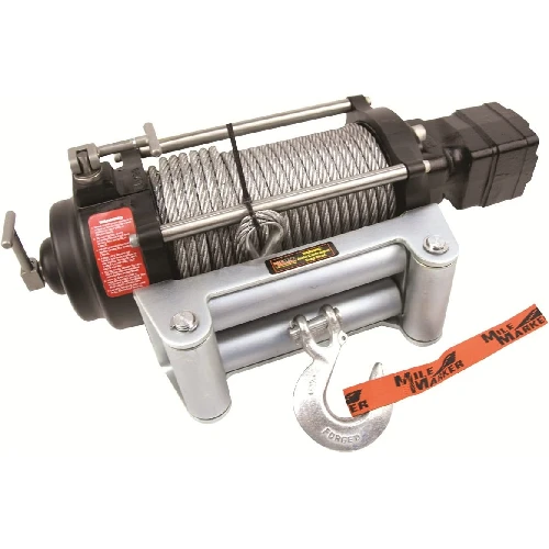 3. Mile Marker H-Series 12 Volt DC Powered Hydraulic Winch