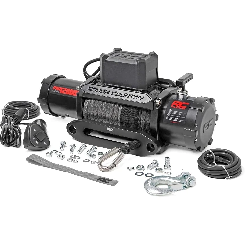 3. <strong>Rough Country 12,000 LB PRO Series Electric Winch</strong>