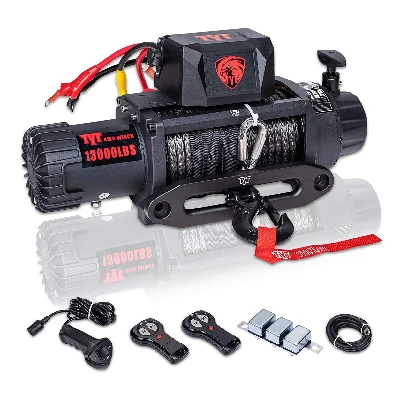 7. TYT T1 Series Winch 13000 lb. Advanced Load Capacity Electric Winch