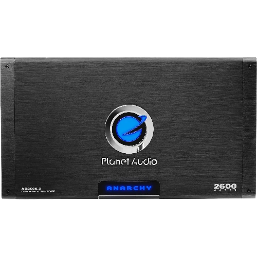 4. Planet Audio AC2600.2 2-Channel Car Amplifier
