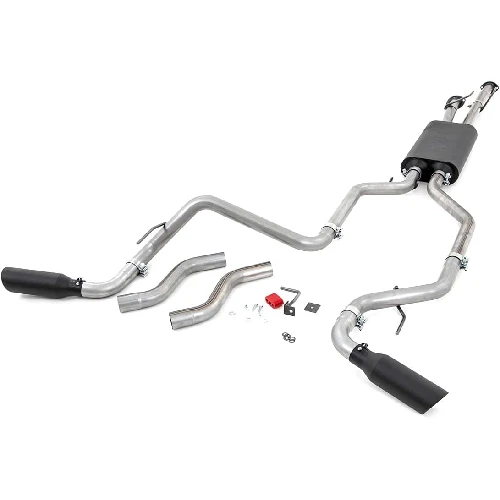 5. Rough Country Dual Cat-Back Exhaust For 2009-2021 TundraÂ 